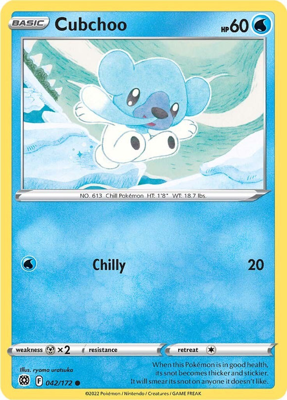 Cubchoo [042/172] [Brilliant Stars] Reverse Holofoil