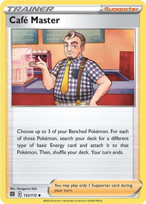 Cafe Master [133/172] [Brilliant Stars] Reverse Holofoil