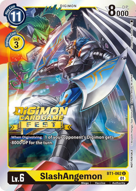 SlashAngemon (Digimon Card Game Fest 2022) [BT1-062] [Release Special Booster 1.0] Foil