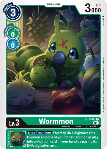 Wormmon [ST9-08 C] [ Ultimate Ancient Dragon]