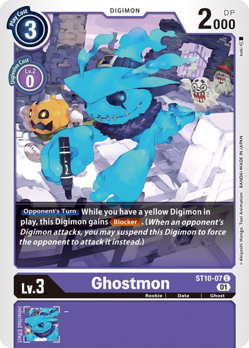 Ghostmon [ST10-07] [Starter Deck 10: Parallel World Tactician]