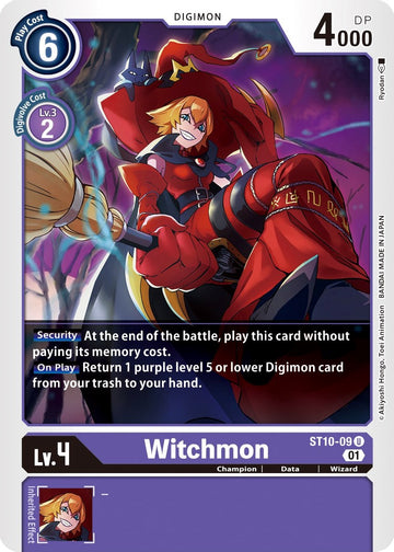 Witchmon [ST10-09] [Starter Deck 10: Parallel World Tactician]