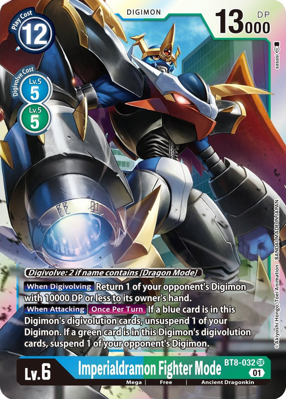 Imperialdramon Fighter Mode [BT8-032] [New Awakening] Foil