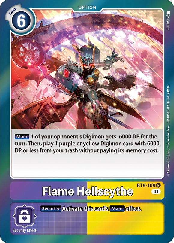 Flame Hellscythe [BT8-109] [New Awakening] Foil