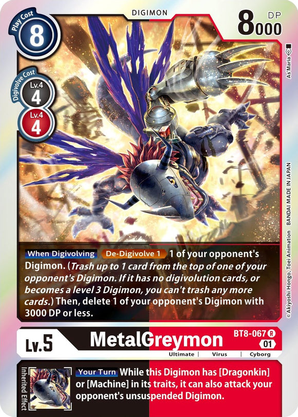 MetalGreymon [BT8-067] [New Awakening] Foil