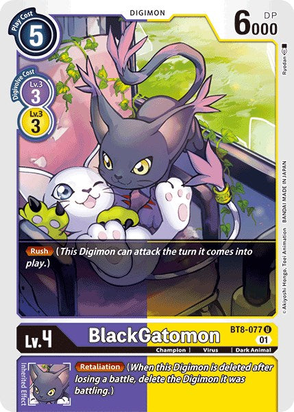 BlackGatomon [BT8-077 U] [New Awakening]