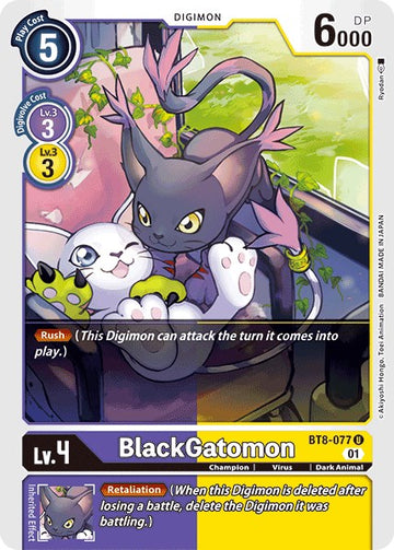 BlackGatomon [BT8-077 U] [New Awakening]