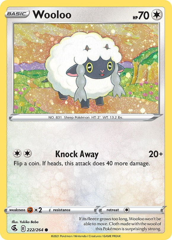 Wooloo (Cosmos Holo) [222/264] [Fusion Strike] Holofoil