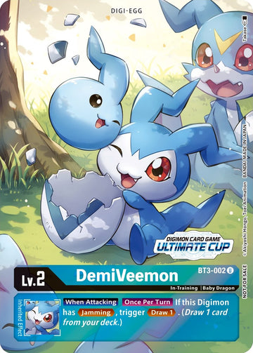 DemiVeemon - BT3-002 (Ultimate Cup 2022) [BT3-002] [Release Special Booster 1.0] Foil