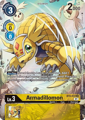 Armadillomon (Alternate Art) [BT8-033] [New Awakening] Foil