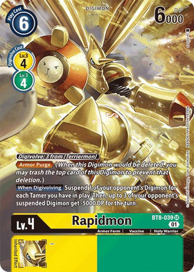 Rapidmon (Alternate Art) [BT8-039] [New Awakening] Foil
