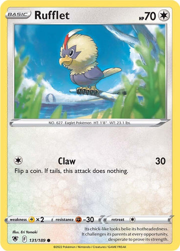 Rufflet [131/189] [Astral Radiance] Reverse Holofoil