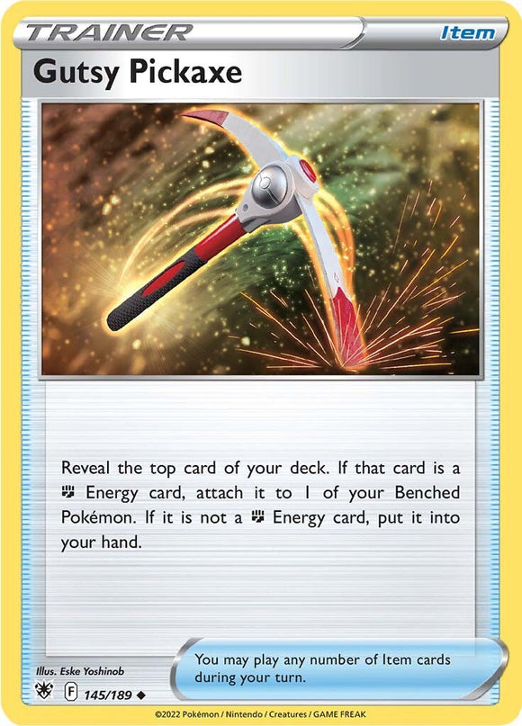 Gutsy Pickaxe [145/189] [Astral Radiance] Reverse Holofoil