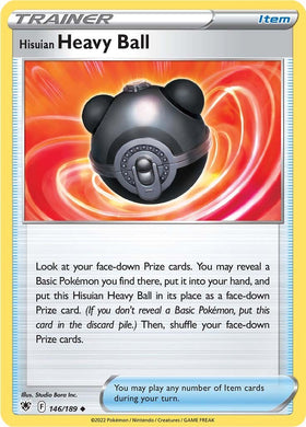 Hisuian Heavy Ball [146/189] [Astral Radiance] Reverse Holofoil