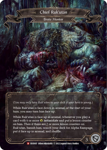 Chief Ruk'utan [RVD007] [Classic Battles: Rhinar vs Dorinthea]