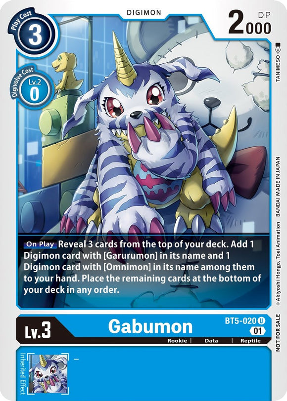 Gabumon (Winner Pack New Awakening) [BT5-020] [Battle of Omni]