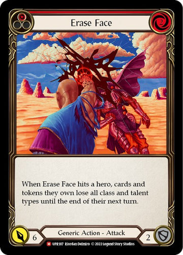 Erase Face [UPR187] [Uprising] Rainbow Foil