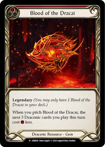 Blood of the Dracai [UPR000] [Uprising] Cold Foil