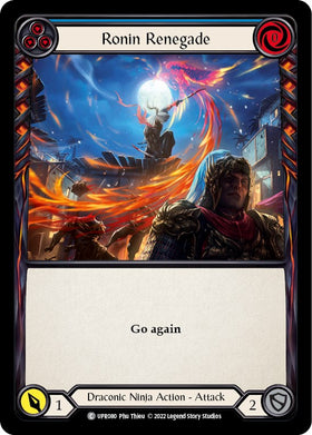 Ronin Renegade (Blue) [UPR080] [Uprising] Rainbow Foil
