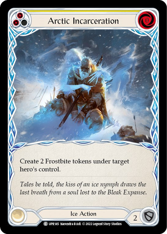 Arctic Incarceration (Yellow) [UPR145] [Uprising] Rainbow Foil