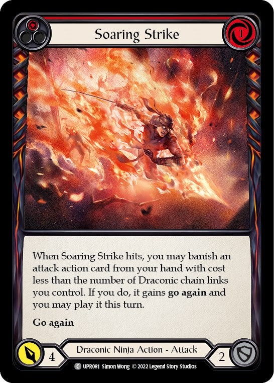 Soaring Strike (Red) [UPR081] [Uprising] Rainbow Foil