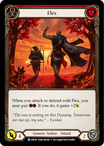 Flex (Red) [UPR191] [Uprising] Rainbow Foil