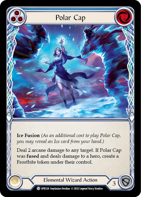 Polar Cap (Blue) [UPR124] [Uprising] Rainbow Foil
