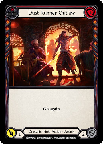 Dust Runner Outlaw (Red) [UPR066] [Uprising] Rainbow Foil