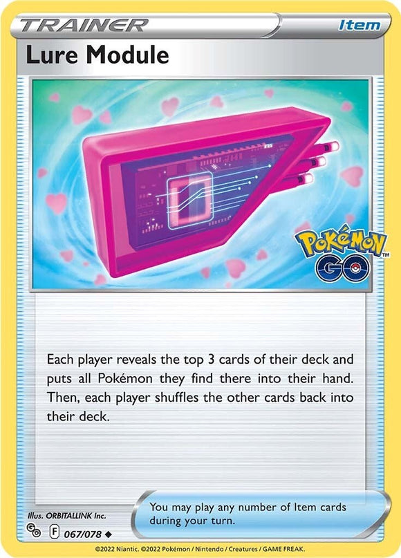 Lure Module [067/078] [Pokemon GO] Reverse Holofoil