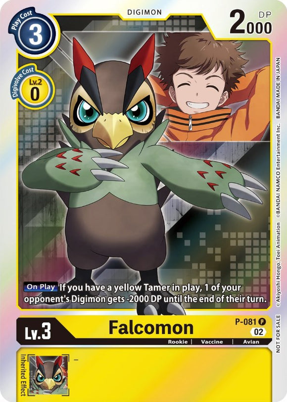 Falcomon [P-081] [Digimon Promotion Cards] Foil