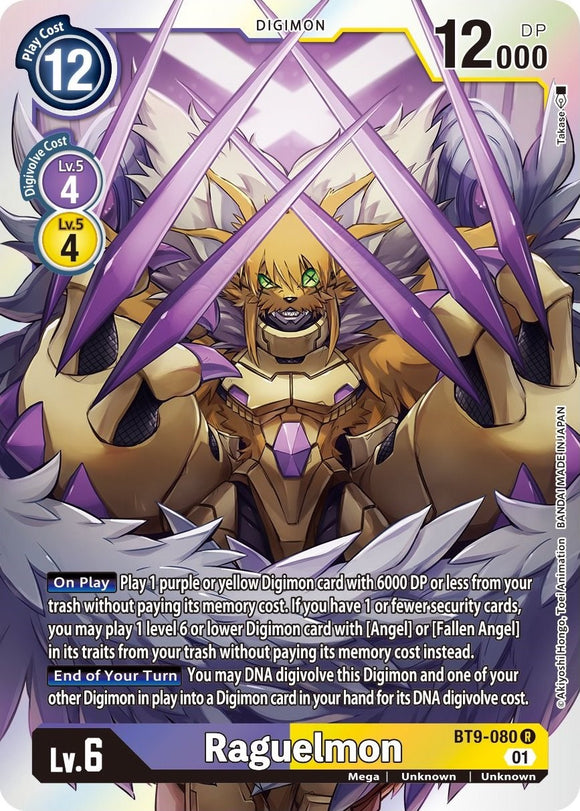 Raguelmon [BT9-080] [X Record] Foil