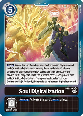 Soul Digitalization [BT9-105] [X Record] Foil