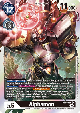 Alphamon [BT9-066] [X Record] Foil