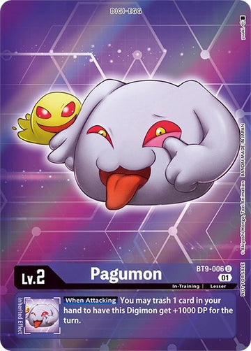 Pagumon (Box Topper) [BT9-006] [X Record] Foil