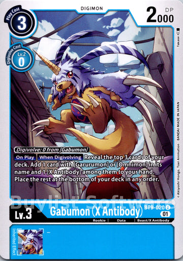 Gabumon (X Antibody) [BT9-020] [X Record]