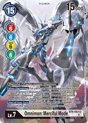 Omnimon: Merciful Mode (Alternate Art) [BT9-083] [X Record] Foil