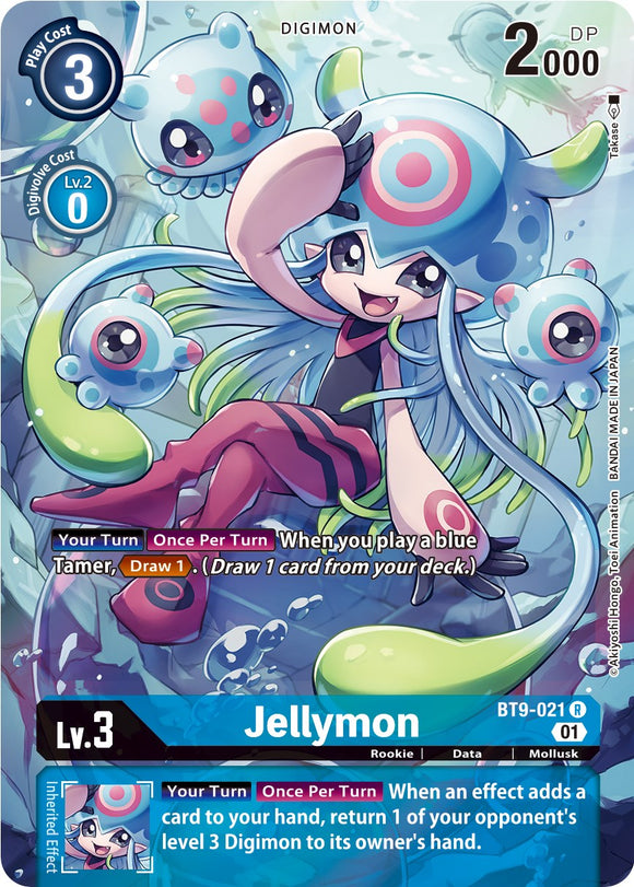 Jellymon (Alternate Art) [BT9-021] [X Record] Foil