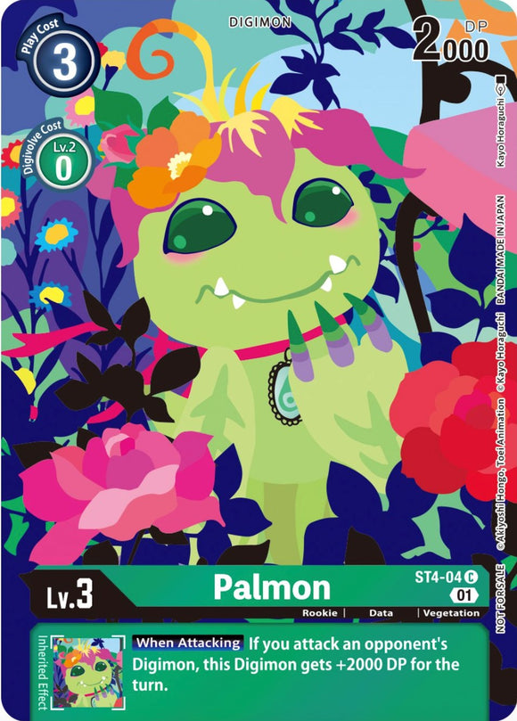 Palmon (Tamer's Card Set 2 Floral Fun) [ST4-04] [Starter Deck 04: Giga Green]