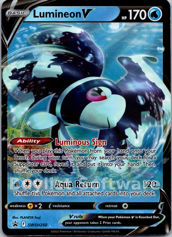 Lumineon V [SWSH250] [Sword & Shield Promo Cards] Holofoil