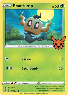 Phantump [016/264] [Trick or Trade BOOster Bundle]