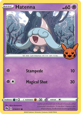 Hatenna [018/073] [Trick or Trade BOOster Bundle]