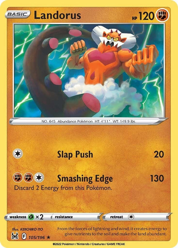 Landorus [105/196] [Lost Origin] Reverse Holofoil