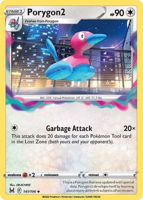 Porygon2 [141/196] [Lost Origin] Reverse Holofoil