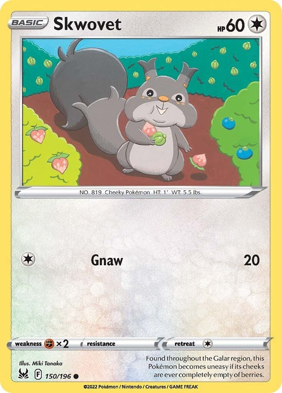 Skwovet [150/196] [Lost Origin] Reverse Holofoil