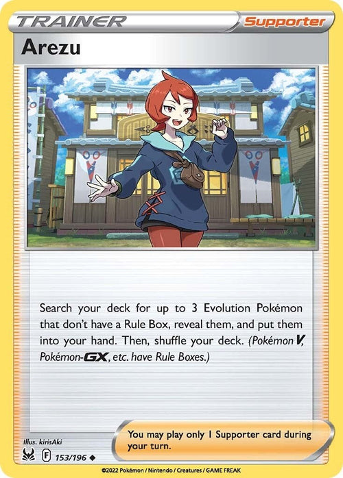 Arezu [153/196] [Lost Origin] Reverse Holofoil