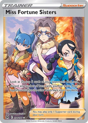 Miss Fortune Sisters [194/196] [Lost Origin] Holofoil