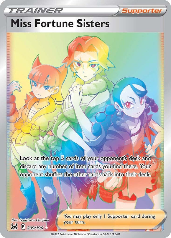 Miss Fortune Sisters [209/196] [Lost Origin] Holofoil