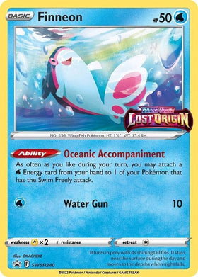 Finneon (Sword & Shield Promo Cards Stamped) [SWSH240] [Sword & Shield Promo Cards] Holofoil