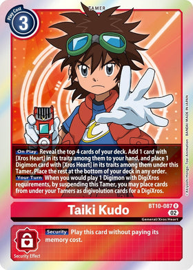 Taiki Kudo [BT10-087] [Xros Encounter] Foil