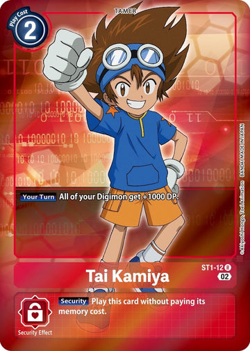 Tai Kamiya (Alternate Art) [ST1-12] [Starter Deck 12: Jesmon] Foil